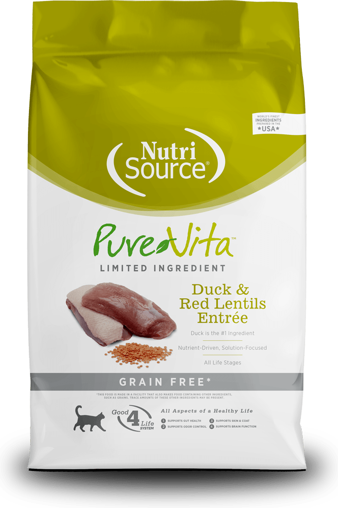 PureVita Grain Free Duck & Red Lentils Entrée